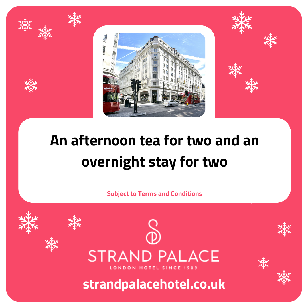 Overnight stay at The Strand Palace Hotel